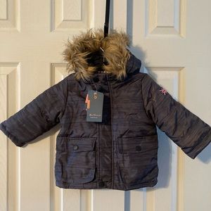 Ben Sherman Boys Ski Jacket With Hood NWT